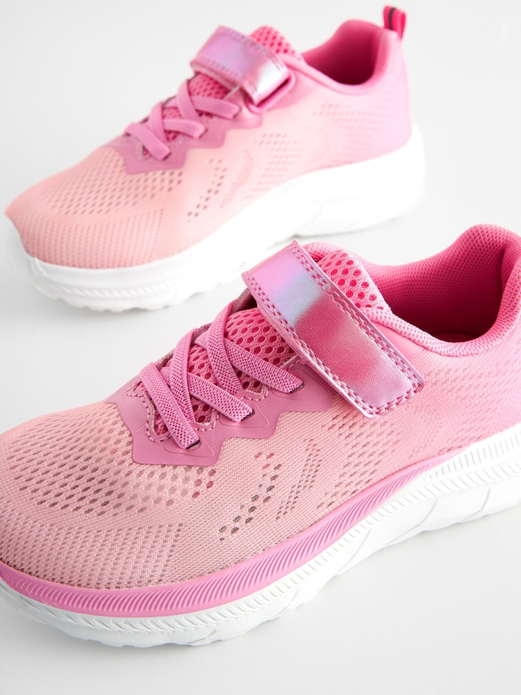 Pink Glitter School PE Trainers - Image 4 of 5