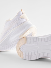 White Lace-Up Trainers - Image 4 of 5