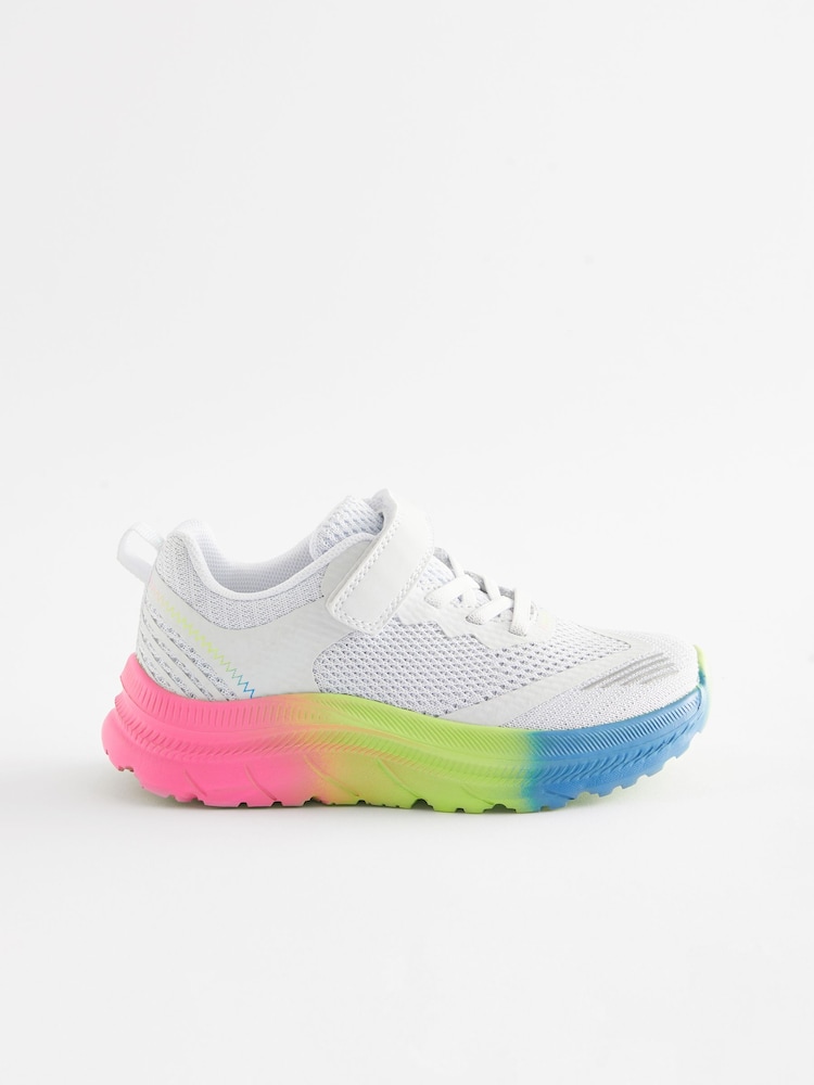 Gris arc-en-ciel - School PE Trainers - Image 2 de 5