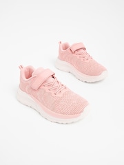 Blush Rose Glitter - School PE Trainers - Image 1 de 5