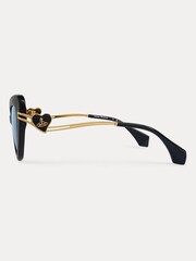 Vivienne Westwood Liza Black Sunglasses - Image 3 of 5