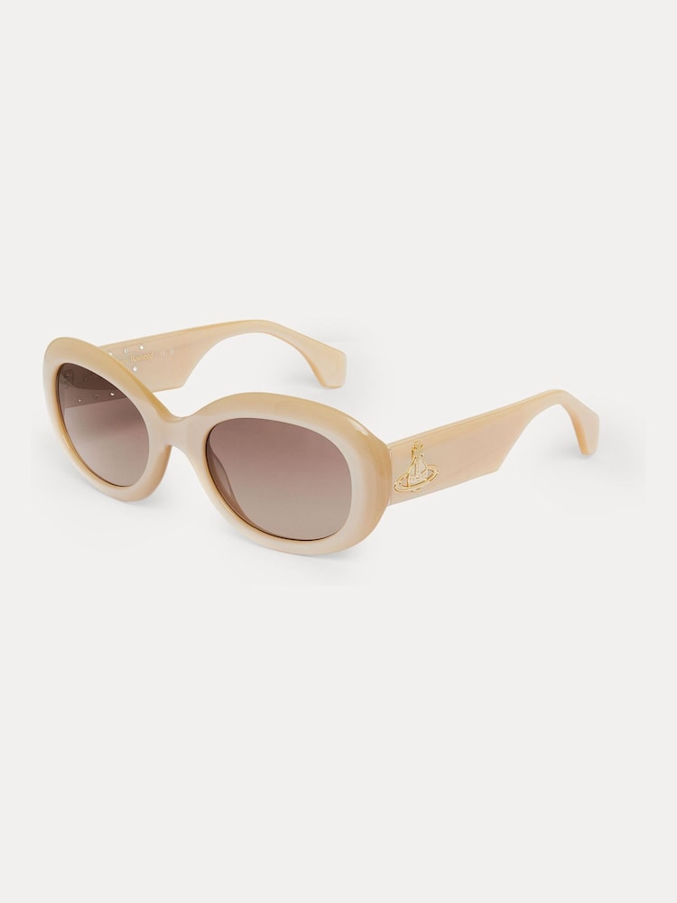 نظارات شمسية Cream من Vivienne Westwood - صورة 1 من 5