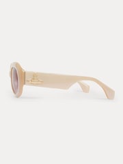 نظارات شمسية Cream من Vivienne Westwood - صورة 2 من 5