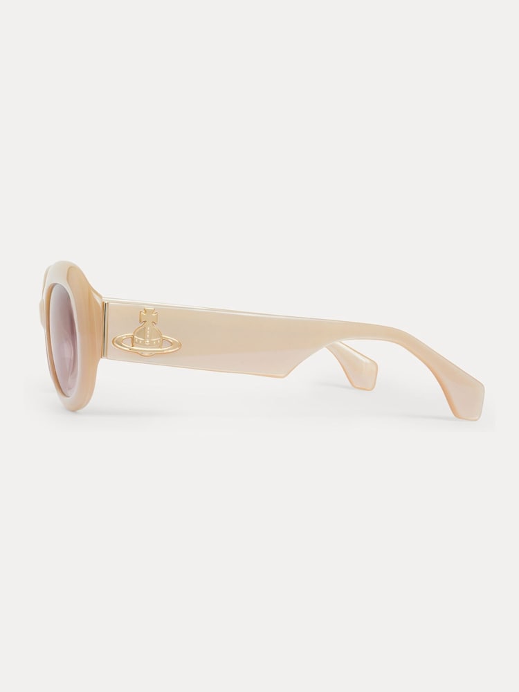نظارات شمسية Cream من Vivienne Westwood - صورة 2 من 5