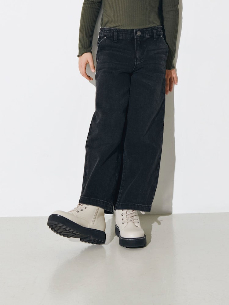 ONLY KIDS Wide Leg Cropped Jeans - Image 1 of 4