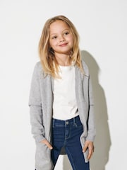 siva - siva dal dolga jopica z žepom ONLY KIDS - Slika 1 iz 3
