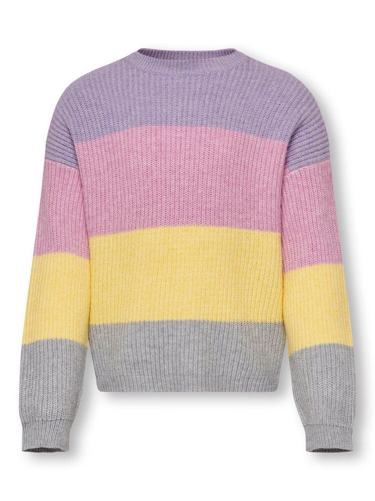 ONLY KIDS Knitted Stripe Jumper - Image 2 of 3
