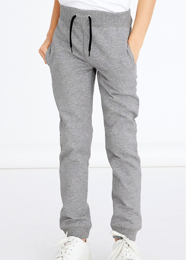 Name It Grey Cuffed Cotton Joggers - Image 1 of 1