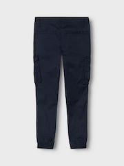 Name It Blue Boys Cargo Trousers - Image 4 of 5