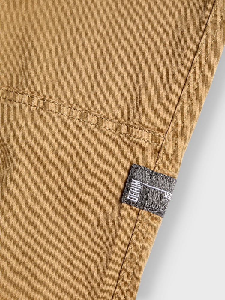 Name It Natural Boys Cargo Trousers - Image 6 of 6