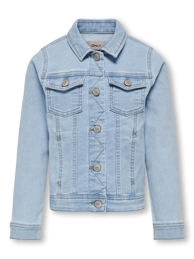 ONLY KIDS Blue Denim Jacket - Image 2 of 5