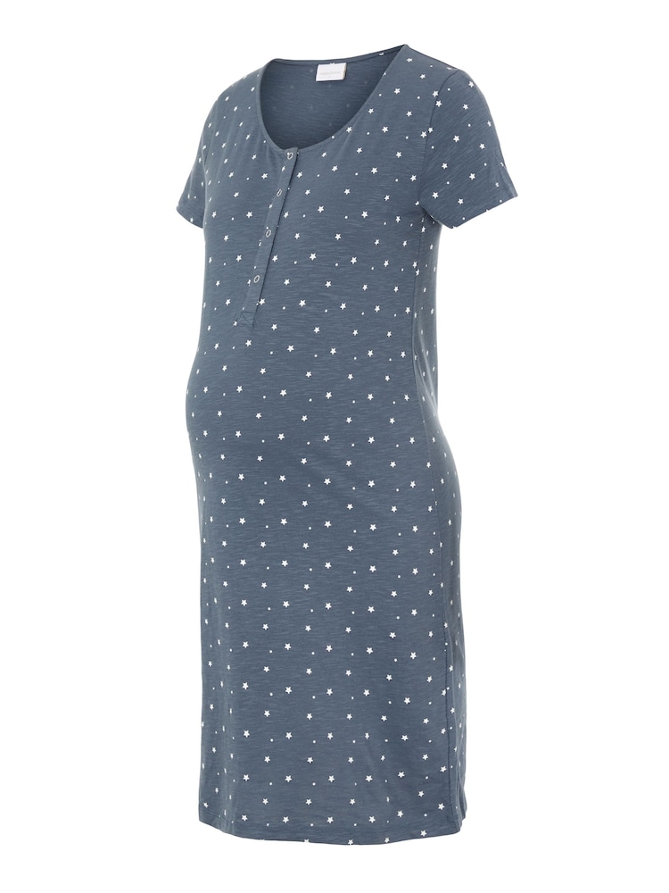 Mamalicious Grey Maternity And Nursing Nightie - Image 6 of 6