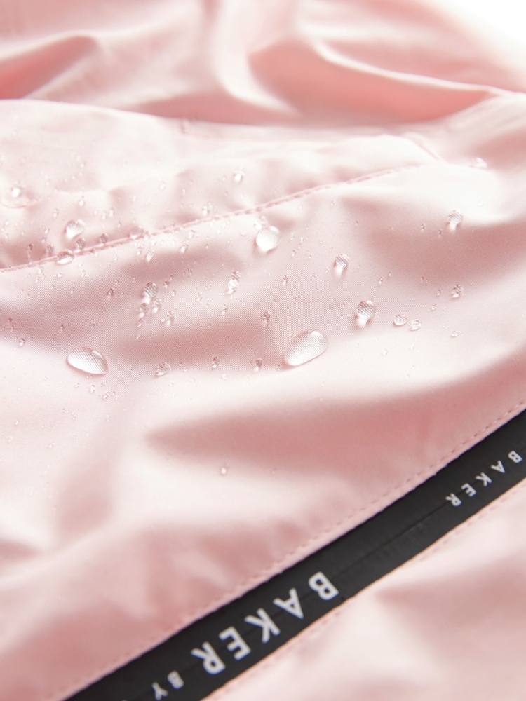 Baker by Ted Baker Pink Shower Resistant Hooded Bomber Jacket - Image 12 of 12