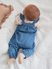 Denim Baby Dungaree and Long Sleeve Bodysuit Set (0mths-2yrs) - Image 2 of 12