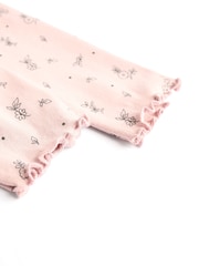 Pink Corduroy Baby Dungaree and Long Sleeve Bodysuit Set (0mths-2yrs) - Image 12 of 12