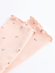 Teal Blue Corduroy Wide Leg Baby Dungarees & Long Sleeve Bodysuit Set (0mths-2yrs) - Image 9 of 9