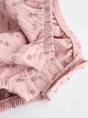 Pink Ditsy Floral Baby Bloomer Romper (0mths-3yrs) - Image 11 of 11