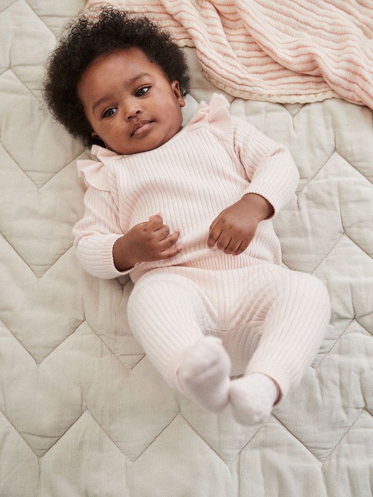rožnata - Pleten dojenček pulover & pajkice Set (0mths-3yrs) - Slika 1 iz 12 rožnata - Pleten dojenček pulover & pajkice Set (0mths-3yrs) - Slika 1 iz 12