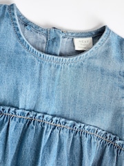 Denim Baby Bloomer Romper with Tights Set (0mths-3yrs) - Image 4 of 8