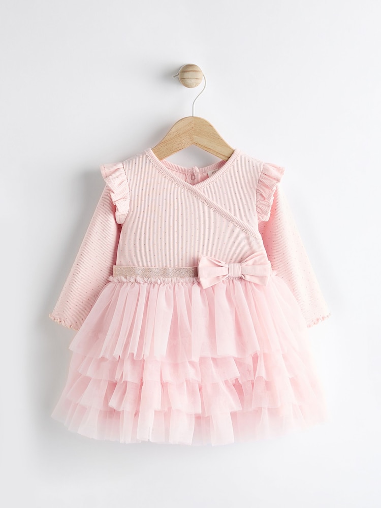 Pink - Mesh Tutu Baby Dress (0mths-2yrs) - Bild 1 von 9