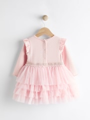 Pink - Mesh Tutu Baby Dress (0mths-2yrs) - Bild 4 von 9