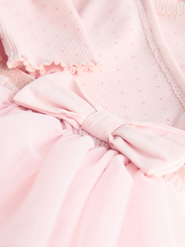 Pink Mesh Tutu Baby Dress (0mths-2yrs) - Image 8 of 8