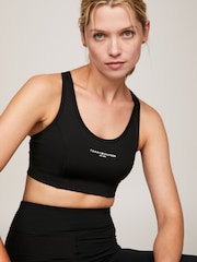 Tommy Hilfiger Essentials Sports Black Crop Top - Image 3 of 6