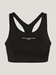 Tommy Hilfiger Essentials Sports Black Crop Top - Image 5 of 6