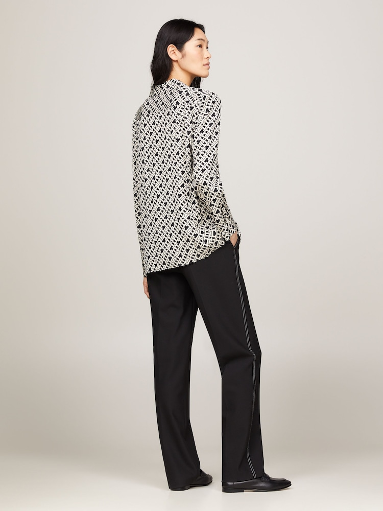 Tommy Hilfiger Black Fluid Shirt - Image 2 of 5