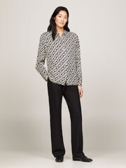 Tommy Hilfiger Black Fluid Shirt - Image 3 of 5