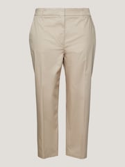 Tommy Hilfiger Cream Curve Slim Straight Chinos Trousers - Image 3 of 3