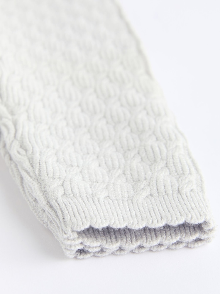 Graue 3D-Schleifen - Strickpullover und Leggings im Babyset (0 Monate bis 2 Jahre) - Bild 15 von 15 Graue 3D-Schleifen - Strickpullover und Leggings im Babyset (0 Monate bis 2 Jahre) - Bild 15 von 15