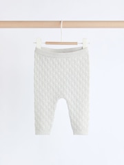 Grey 3D Bows Baby Knitted Jumper And Leggings Set (0mths-2yrs) - Image 9 of 15