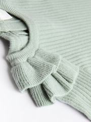Sage Green Knitted Baby Jumper & Leggings Set (0mths-2yrs) - Image 10 of 11