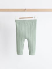 Sage Green Knitted Baby Jumper & Leggings Set (0mths-2yrs) - Image 6 of 11
