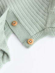 Sage Green Knitted Baby Jumper & Leggings Set (0mths-2yrs) - Image 9 of 11