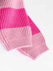 Pink Stripe Knitted Baby Jumper & Leggings Set (0mths-2yrs) - Image 12 of 13