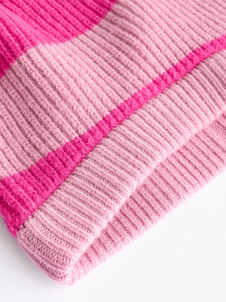 Pink Stripe Knitted Baby Jumper & Leggings Set (0mths-2yrs) - Image 13 of 13