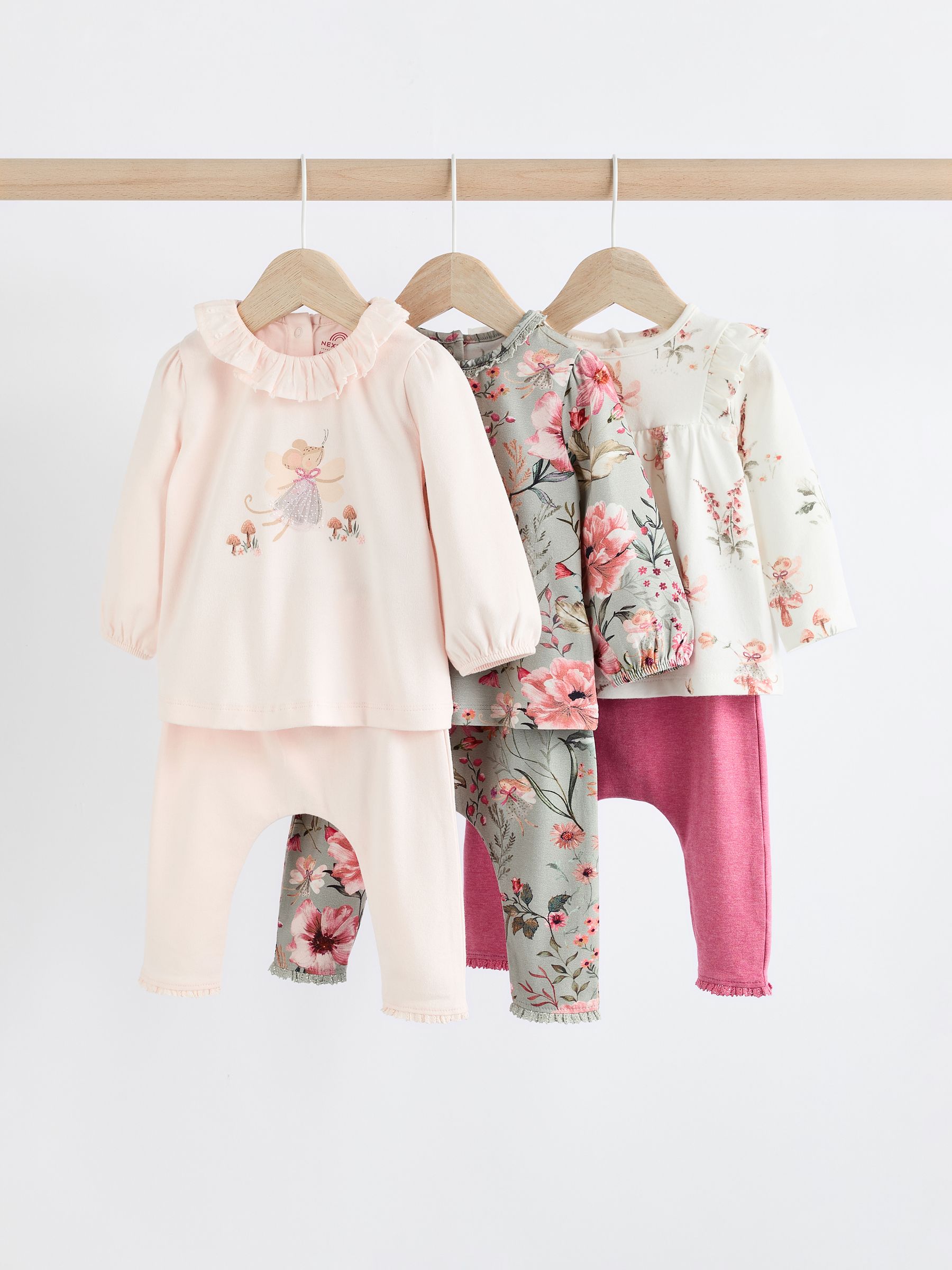 Ensemble Fille Bluey Halloween – Sweat & Legging Rose NEXT – Taille 4 Ans