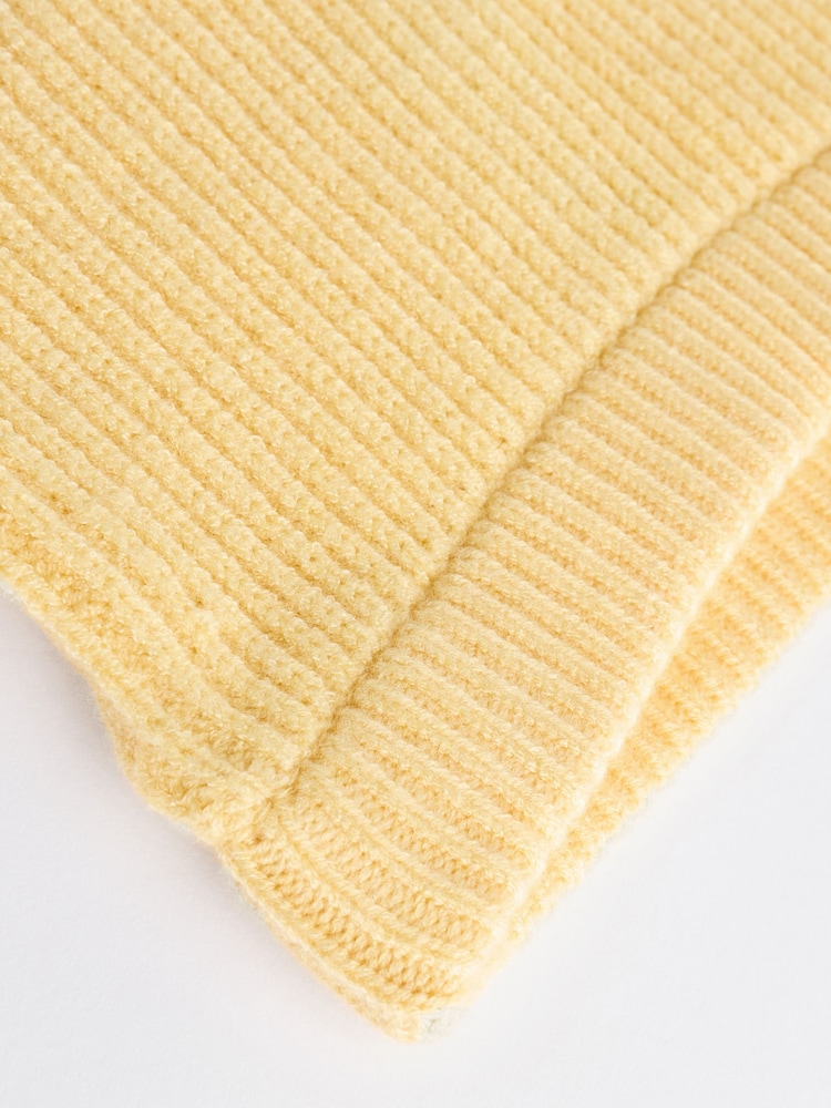 Yellow Knitted Baby Jumper & Leggings Set (0mths-2yrs) - Image 12 of 12