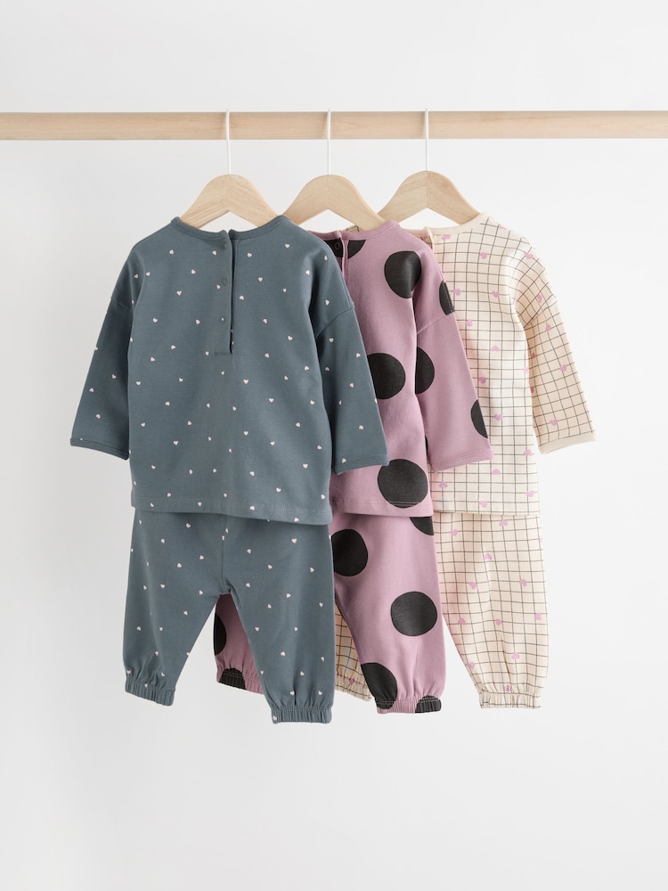 Pink und Schwarz - Baby Langarm-Oberteil und Leggings, 6-teiliges Set (0 Monate bis 3 Jahre) - Bild 2 von 14 Pink und Schwarz - Baby Langarm-Oberteil und Leggings, 6-teiliges Set (0 Monate bis 3 Jahre) - Bild 2 von 14