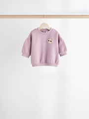 Purple/Green/Orange Character Baby Sweatshirt & Joggers Set 6 Pack - Image 3 of 15