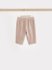 Chocolate Brown/ Mauve Purple Baby Long Sleeve T-Shirts and Leggings 6 Piece Set - Image 11 of 18