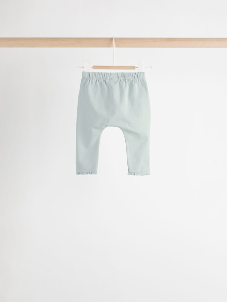 Canard vert/blanc - Ensemble 6 pièces haut à manches longues et legging bébé (0mois-3ans) - Image 10 of 14