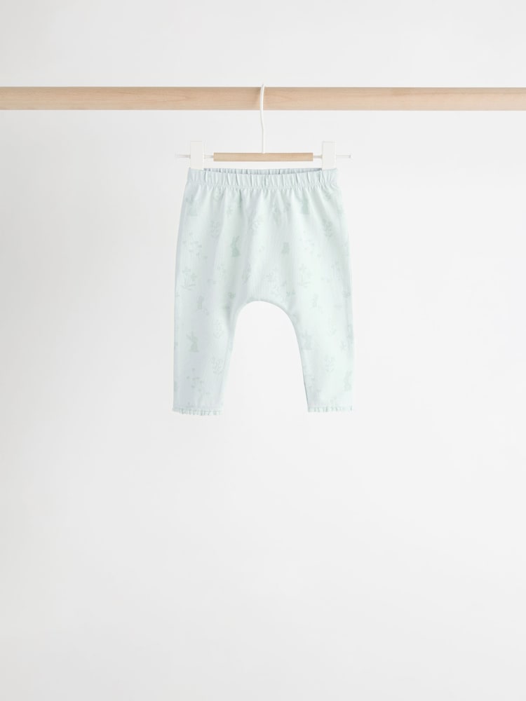 Canard vert/blanc - Ensemble 6 pièces haut à manches longues et legging bébé (0mois-3ans) - Image 7 of 14