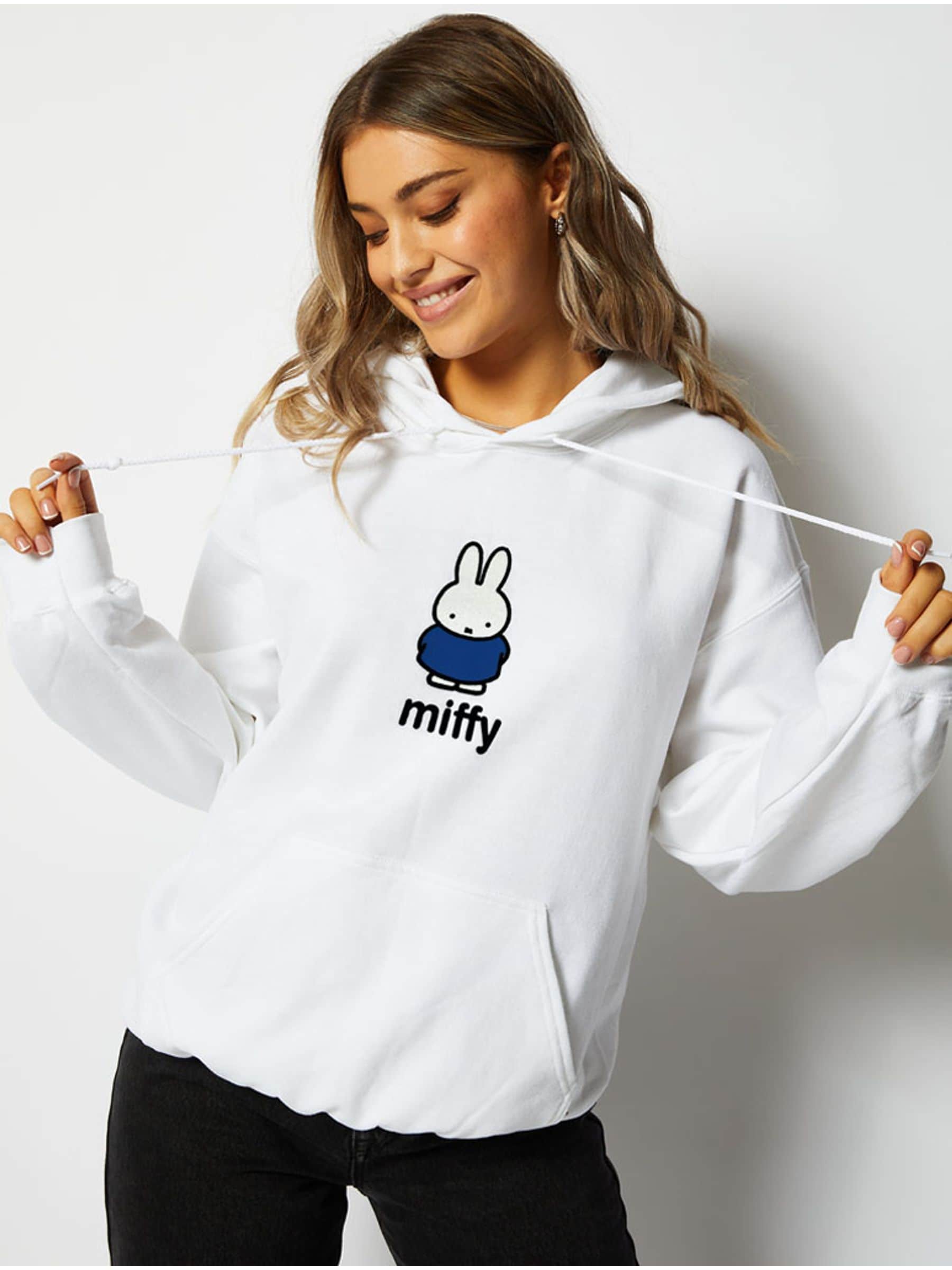 Buy Skinnydip Oversized Miffy x Skinnydip White Hoodie from Next Luxembourg
