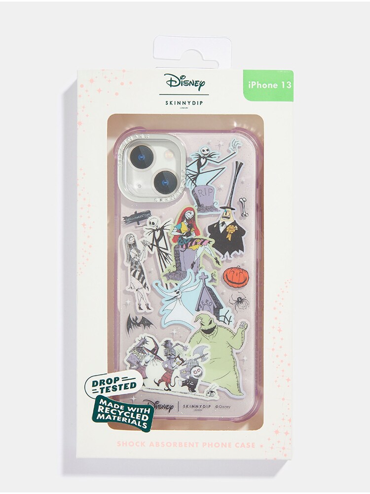 Skinnydip The Nightmare Before Christmas Purple Sticker London x Disney 13 Case - Image 4 of 4