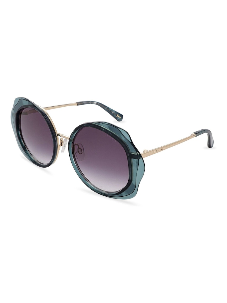 Ted Baker Green Amara Sunglasses - Image 1 of 5
