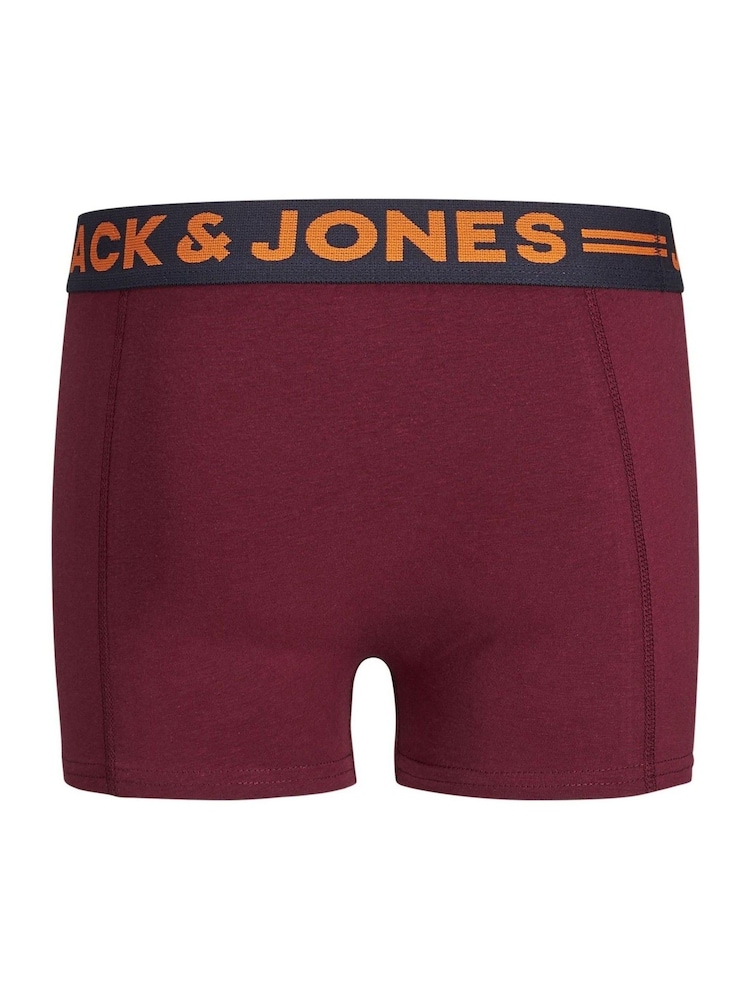 JACK & JONES JUNIOR Black Boxers 3 Pack - Image 3 of 5