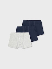 Name It Grey Boxers 3 Pack - Image 1 of 4